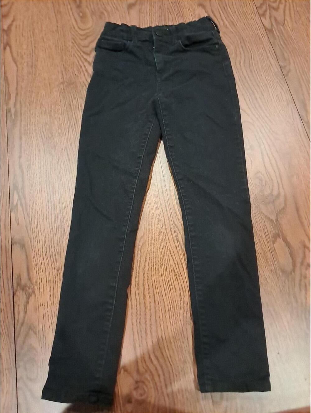 Jordache girls Size 8 Slimblack Jeans Straight Leg Skinny. Y2k Inspired